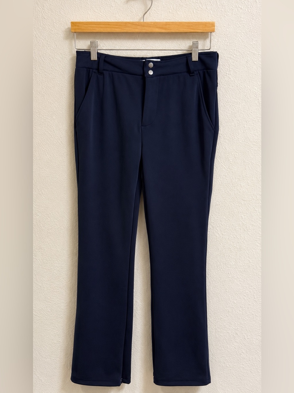 Anthropologie Black Stretch Bootcut Pants Size Small
